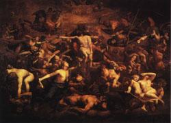 Paul Chenavard Divina Tragedia oil painting image